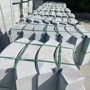 濮阳 芝麻灰弧形路沿石