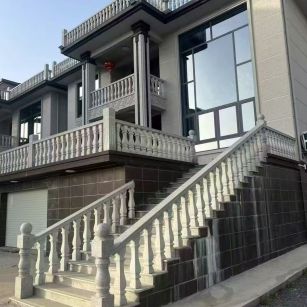 濮阳 芝麻白别墅阳台栏杆，楼梯栏杆
