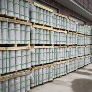 濮阳 芝麻白挡车柱、阻车桩、隔离柱