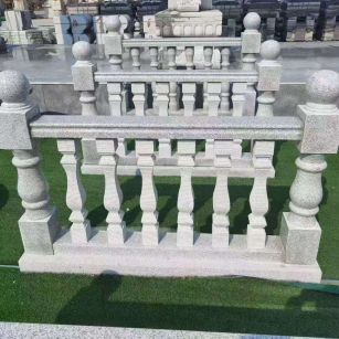 濮阳 别墅石材栏杆特写