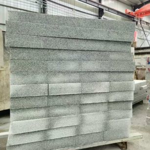 濮阳 芝麻白10公分300*600广场地铺，A料定制，尺寸标准，厚薄均匀