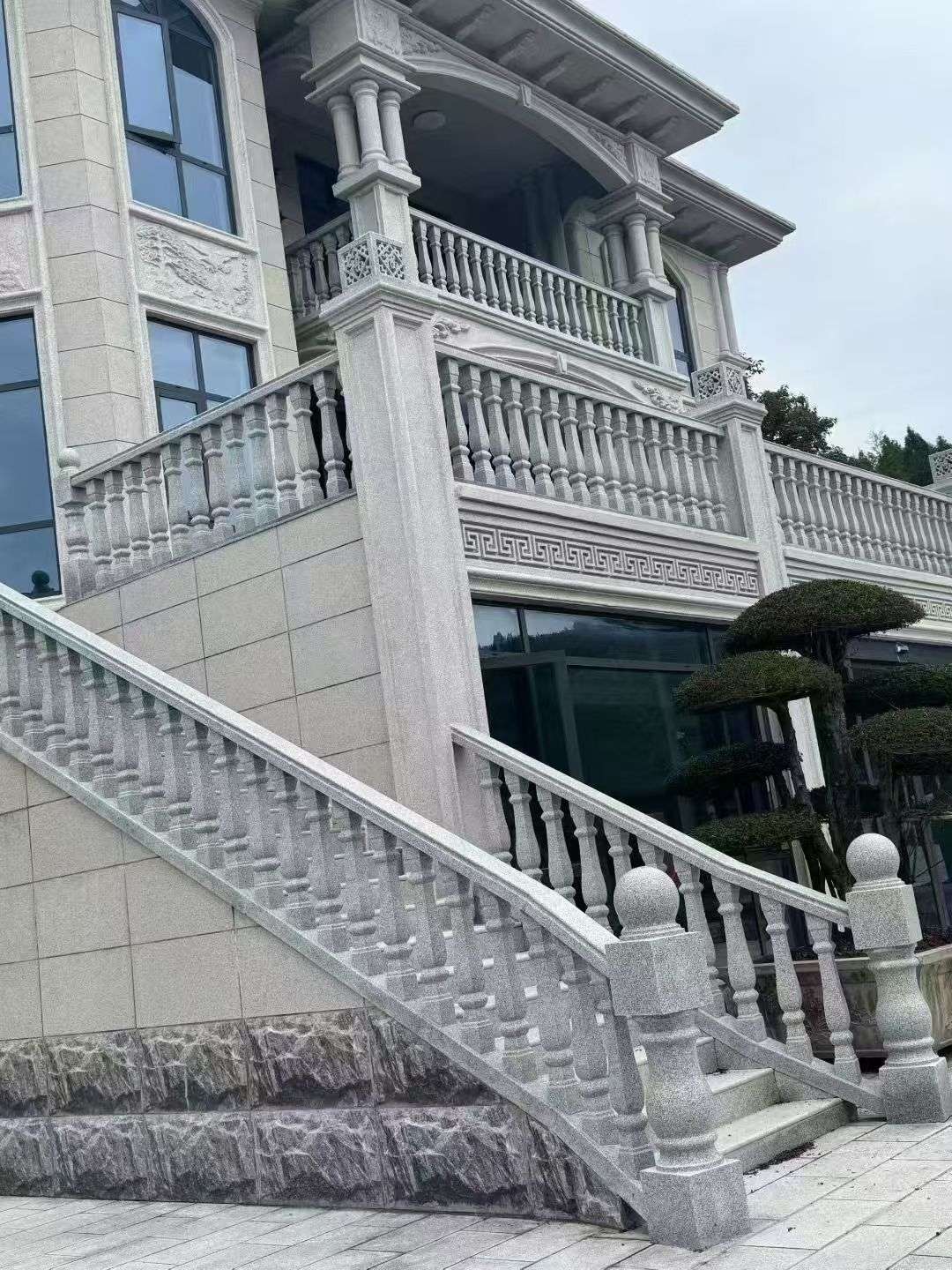 濮阳 芝麻白别墅，栏杆