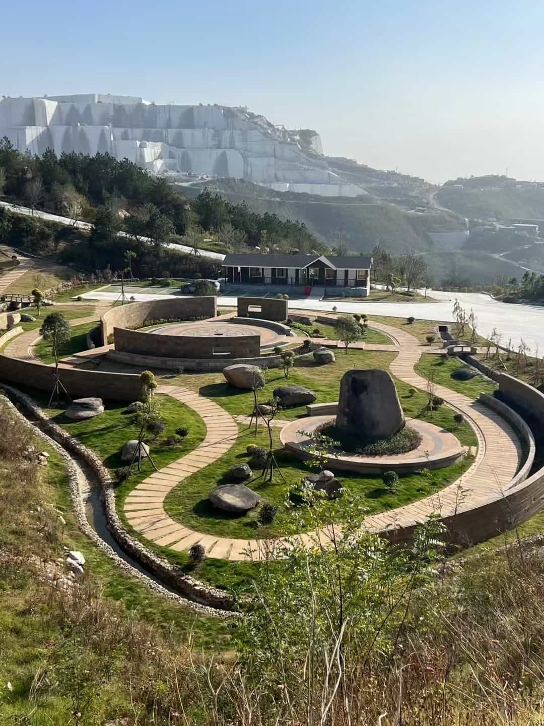 濮阳仿古石铺装整体效果