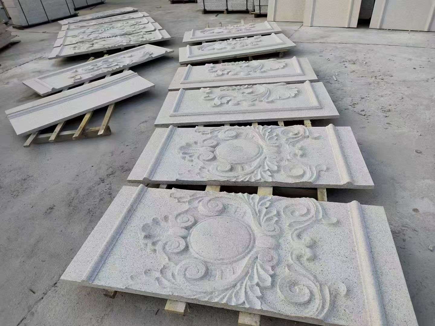 濮阳 芝麻白干挂雕花板