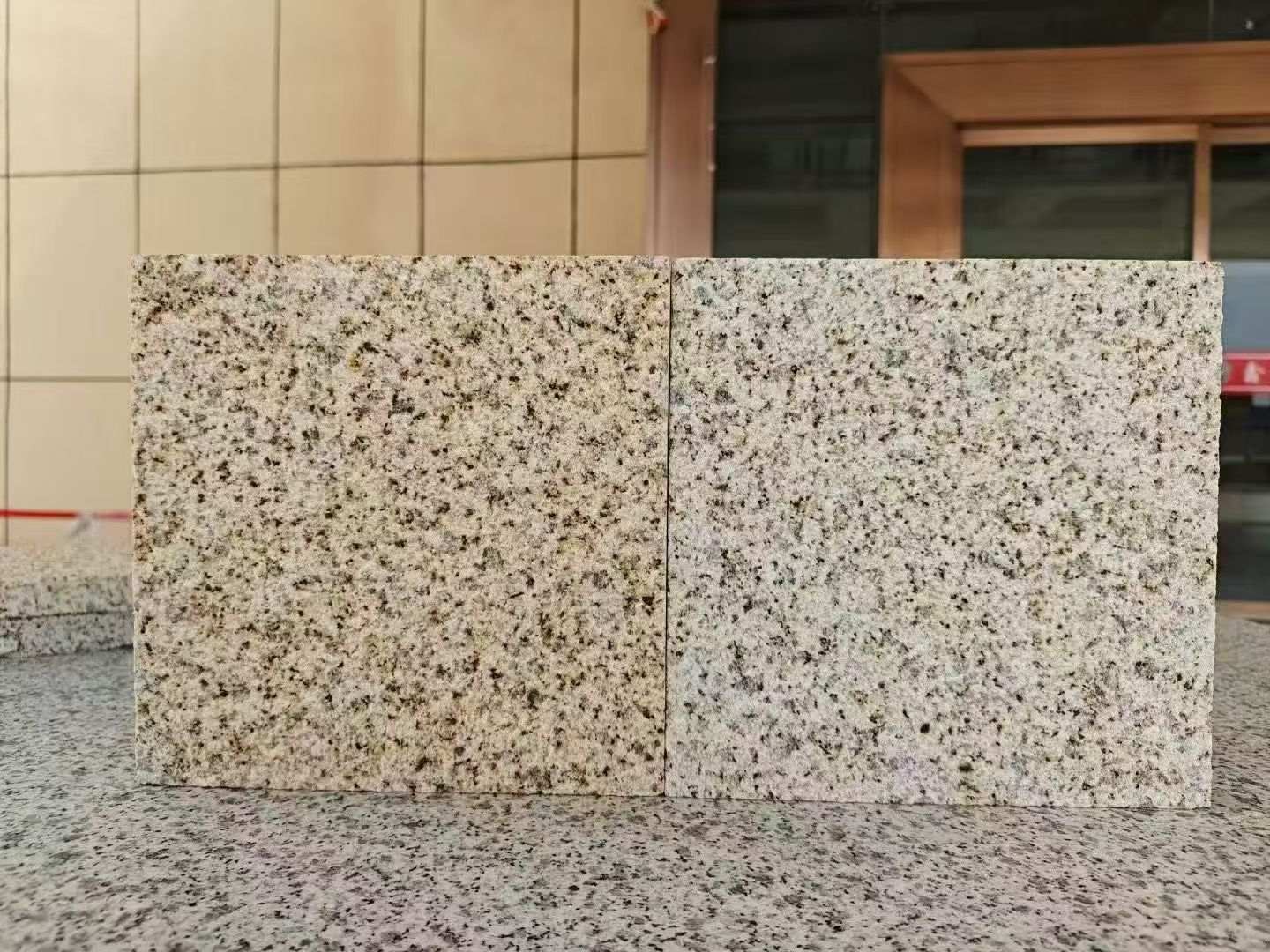 濮阳 黄金麻荔枝面，中黄与浅黄