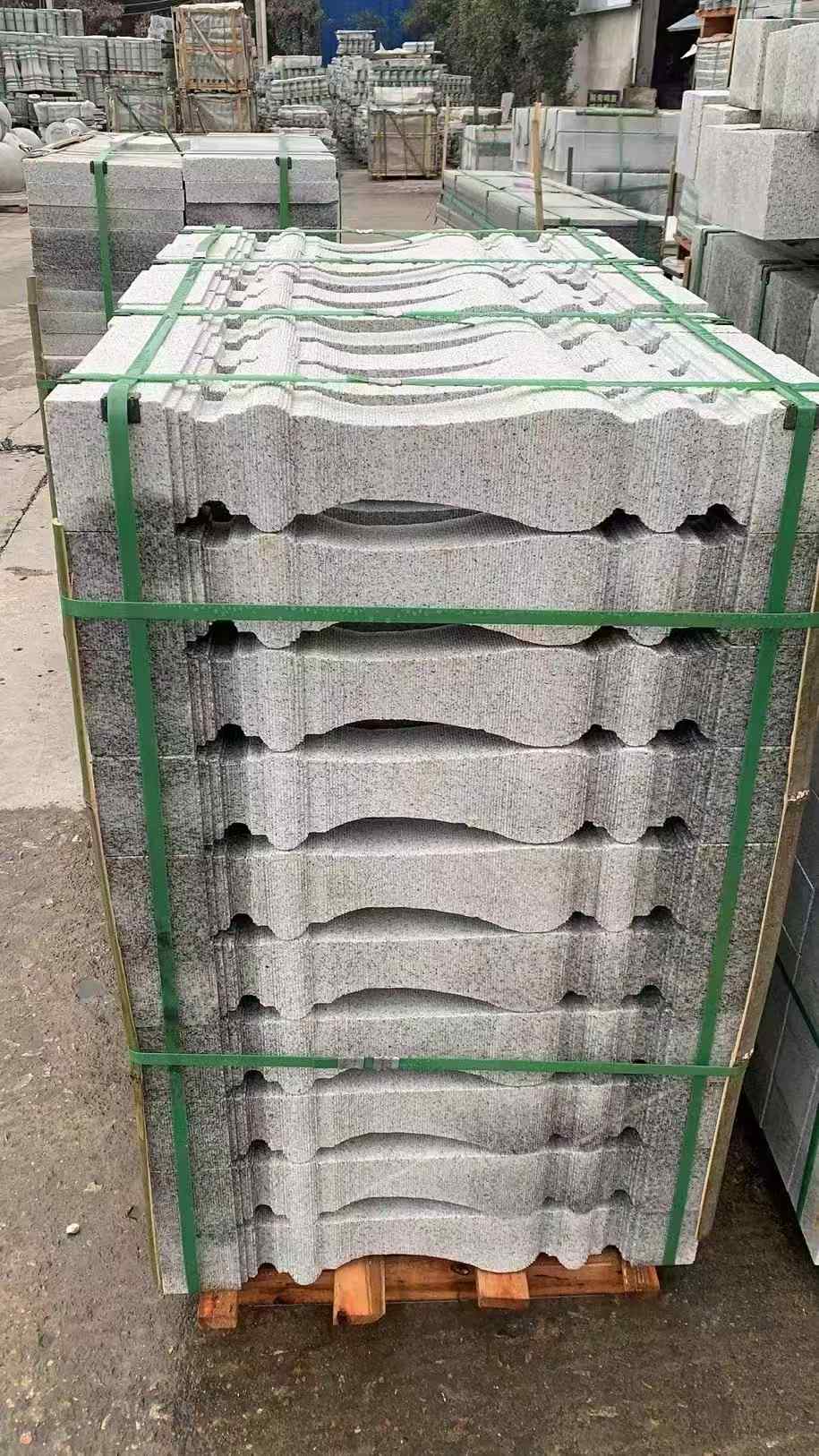 濮阳 芝麻白方形拉丝面，栏杆花瓶柱