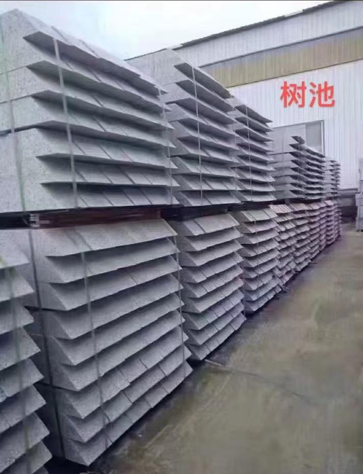 濮阳 芝麻灰切头树池